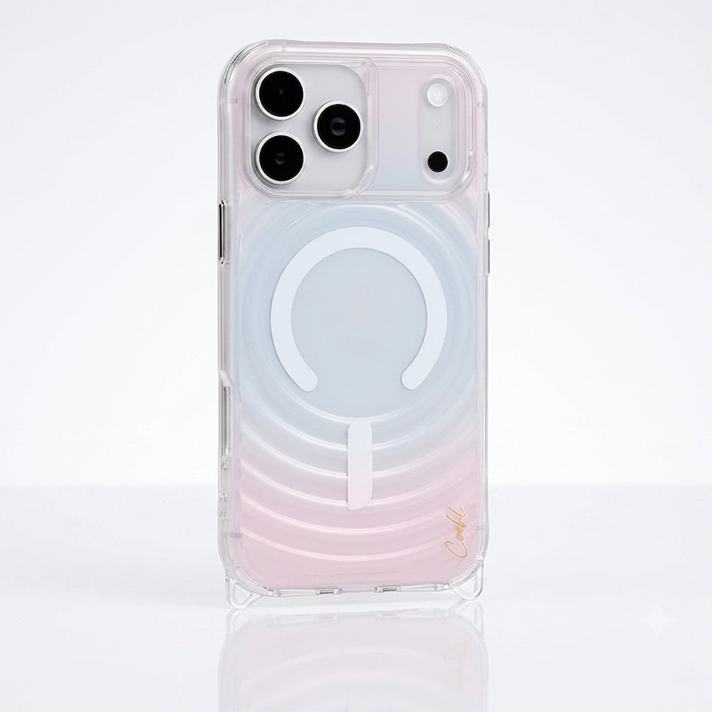 Coque MagSafe pour Apple iPhone 17 Pro Max, UNIQ, Coehl, Iridescent