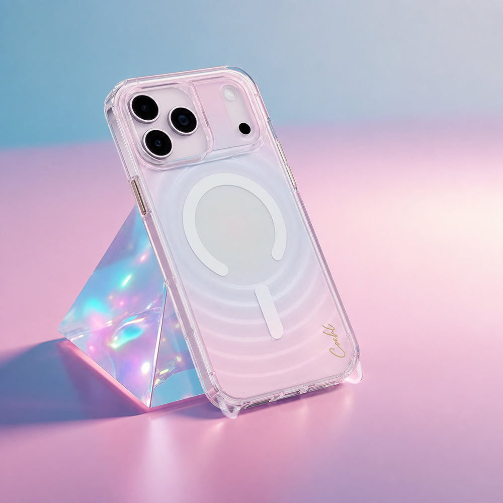 Coque MagSafe pour Apple iPhone 17 Pro Max, UNIQ, Coehl, Iridescent