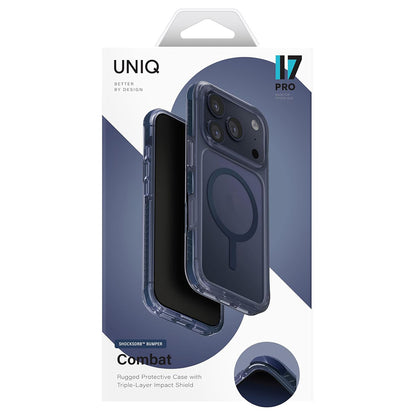 Coque MagSafe pour Apple iPhone 17 Pro Max, UNIQ, Combat MagClick, Noire