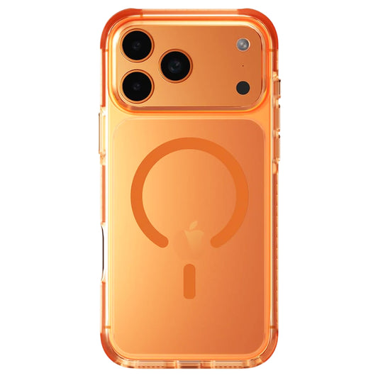 Coque MagSafe pour Apple iPhone 17 Pro Max, UNIQ, Combat MagClick, Orange
