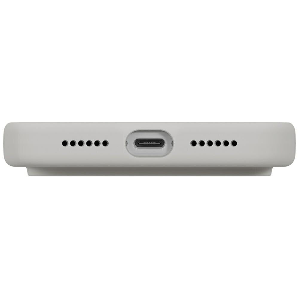 Coque MagSafe pour Apple iPhone 17 Pro Max, UNIQ, Lino MagClick, Gris
