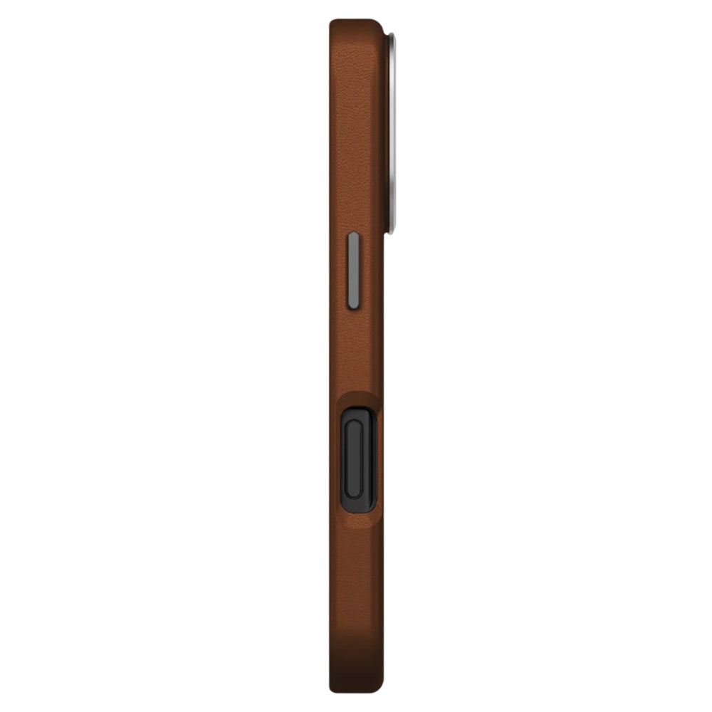 Coque MagSafe pour Apple iPhone 17 Pro Max, UNIQ, Lyden Leatherette, Marron