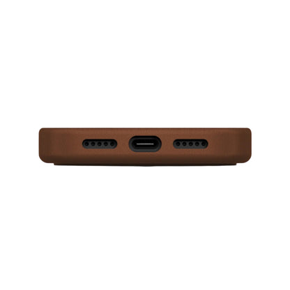 Coque MagSafe pour Apple iPhone 17 Pro Max, UNIQ, Lyden Leatherette, Marron