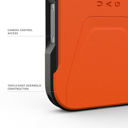 Coque MagSafe pour Apple iPhone 17 Pro Max, Urban Armor Gear, Civilian LT, Orange