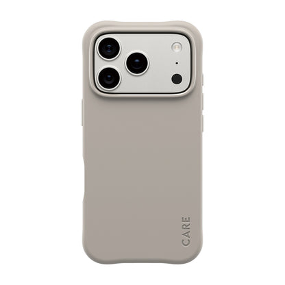 Coque MagSafe pour Apple iPhone 17 Pro, PanzerGlass, Care Fashionable, Beige