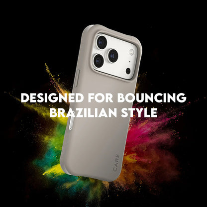 Coque MagSafe pour Apple iPhone 17 Pro, PanzerGlass, Care Fashionable, Beige