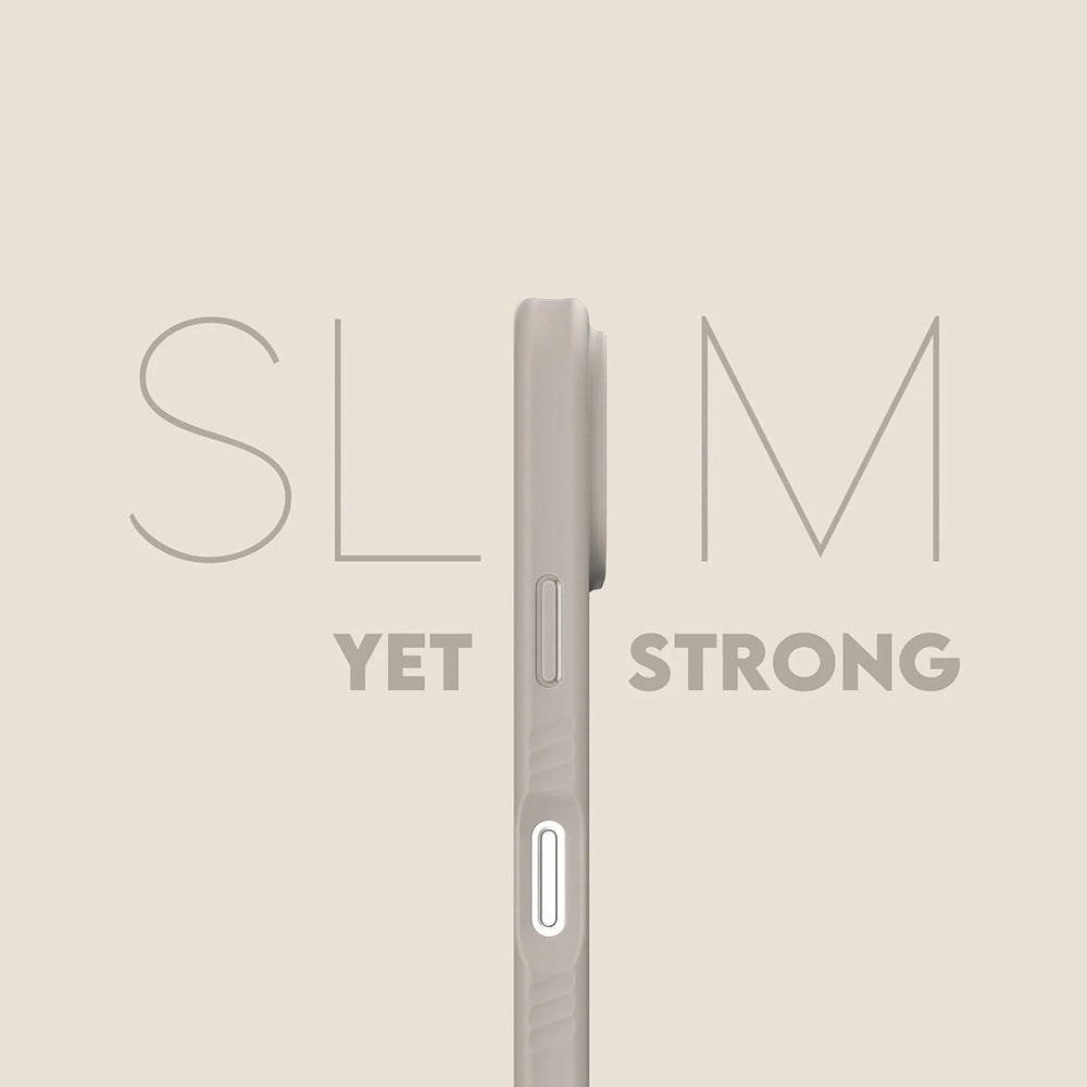 Coque MagSafe pour Apple iPhone 17 Pro, PanzerGlass, Care Fashionable, Beige