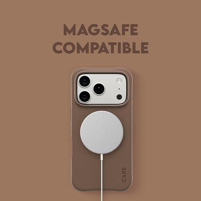 Housse MagSafe pour Apple iPhone 17 Pro, PanzerGlass, Care Fashionable, Marron
