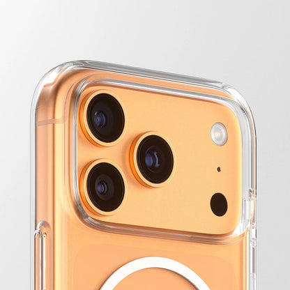 Coque MagSafe pour Apple iPhone 17 Pro, PanzerGlass, avec fonction support, Transparente