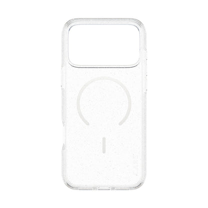 Coque MagSafe pour Apple iPhone 17 Pro, PanzerGlass, Care Urban Explorer Star Lit, Transparente Blanche