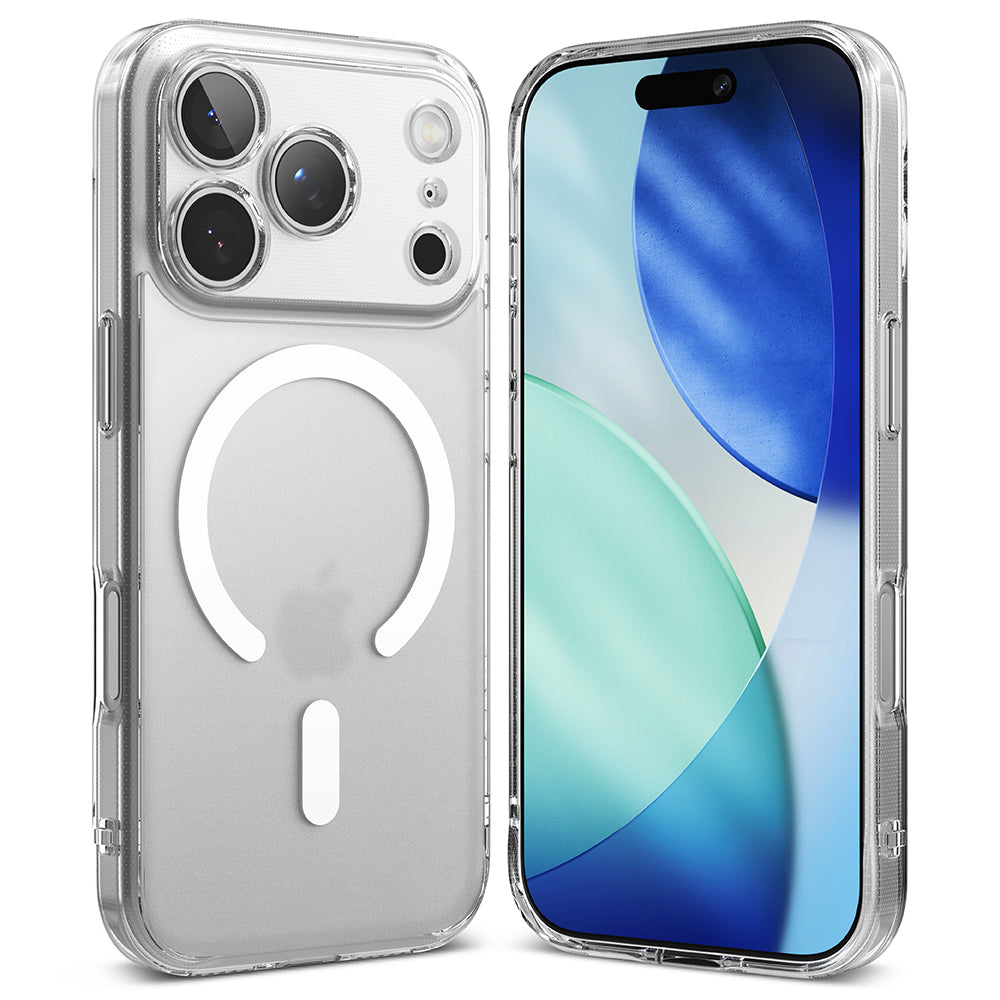 Coque MagSafe pour Apple iPhone 17 Pro, Ringke, Fusion, Transparent Mat