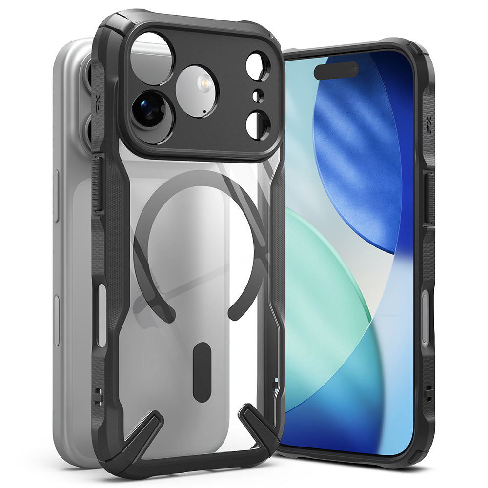 Coque MagSafe pour Apple iPhone 17 Pro, Ringke, Fusion X, Noire