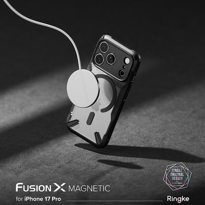 Coque MagSafe pour Apple iPhone 17 Pro, Ringke, Fusion X, Noire