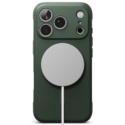 Coque MagSafe pour Apple iPhone 17 Pro, Ringke, Onyx, Vert Foncé