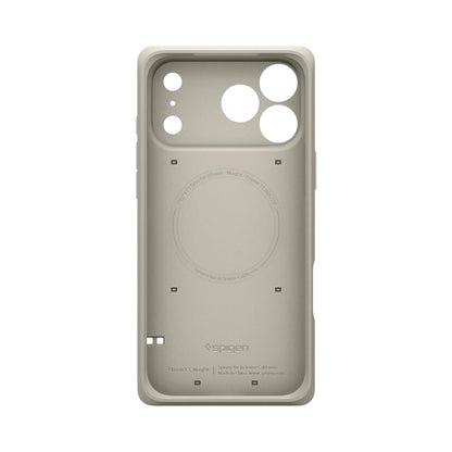 Coque MagSafe pour Apple iPhone 17 Pro, Spigen, Classic LS, Crème