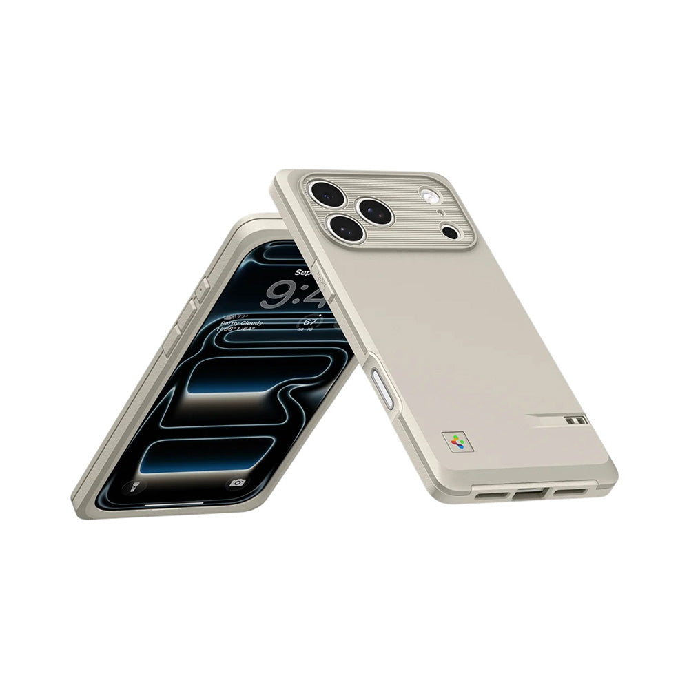 Coque MagSafe pour Apple iPhone 17 Pro, Spigen, Classic LS, Crème