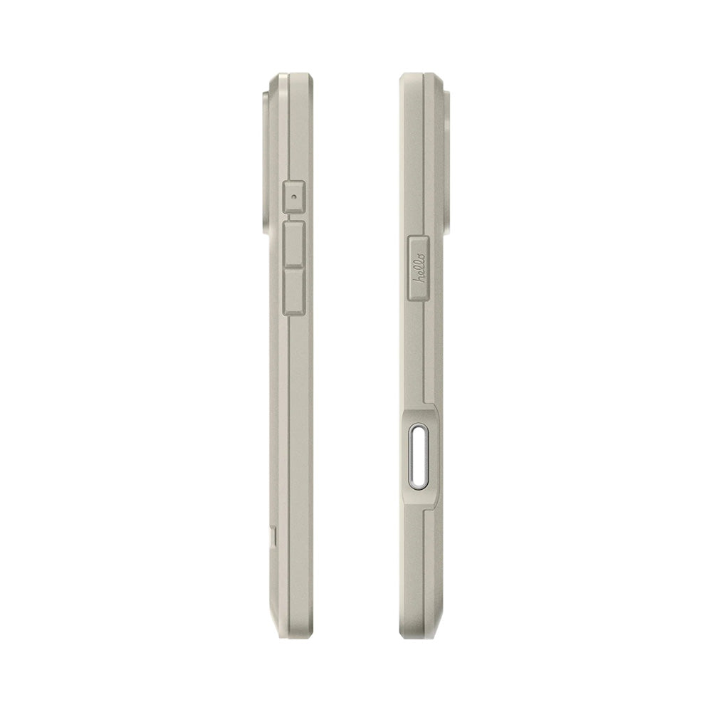 Coque MagSafe pour Apple iPhone 17 Pro, Spigen, Classic LS, Crème