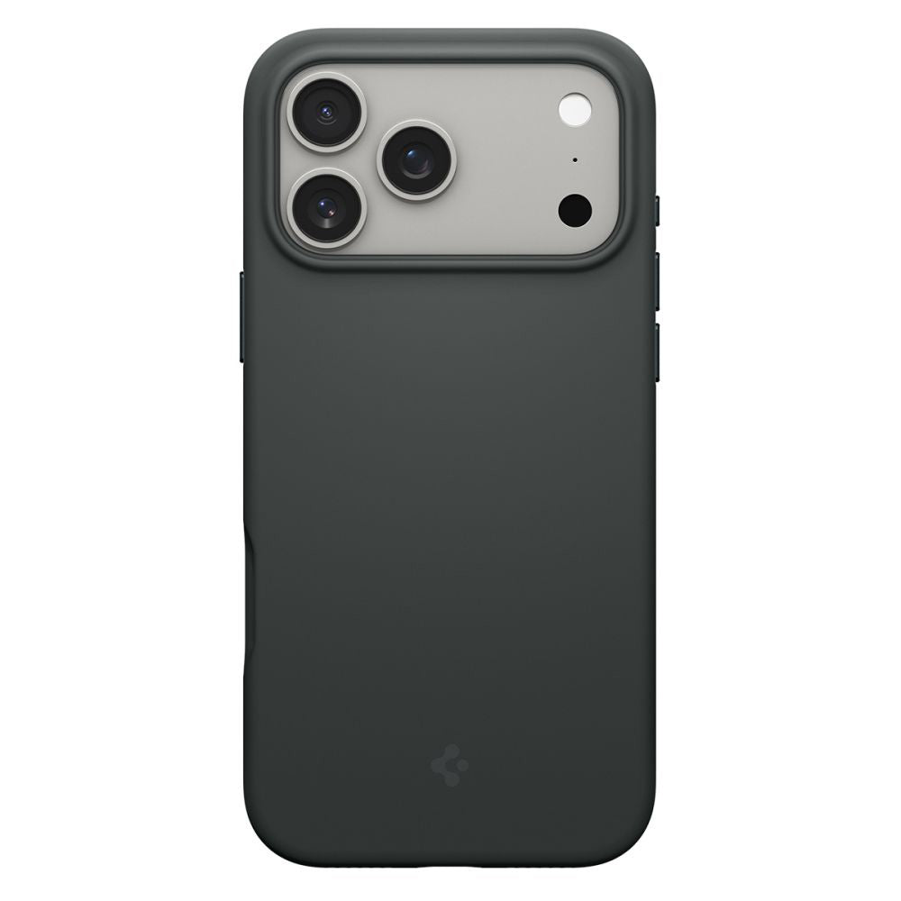 Coque MagSafe pour Apple iPhone 17 Pro, Spigen, Silicone Fit, Vert