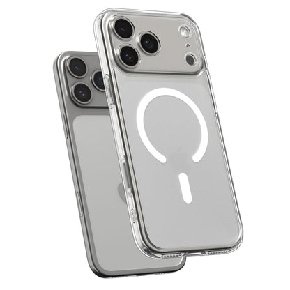 Coque MagSafe pour Apple iPhone 17 Pro, Spigen, Ultra Hybrid, Blanc Satiné