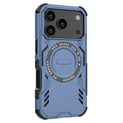 Coque MagSafe pour Apple iPhone 17 Pro, Techsuit, ArmorMag, Bleue