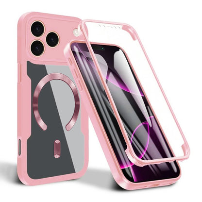 Coque MagSafe pour Apple iPhone 17 Pro, Techsuit, ColorVerse 360, Rose