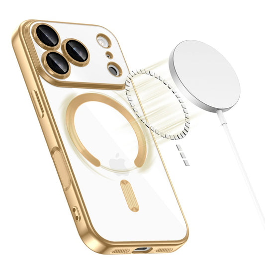Housse MagSafe pour Apple iPhone 17 Pro, Techsuit, Luxury Crystal, Vert Foncé