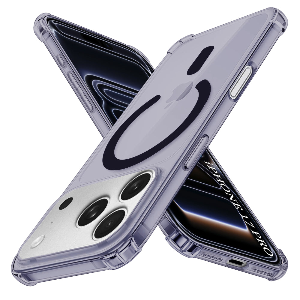 Coque MagSafe pour Apple iPhone 17 Pro, Techsuit, Antichoc, Noire