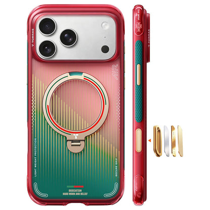 Coque MagSafe pour Apple iPhone 17 Pro, Torras, Ostand Q3 Air, Glory Slash