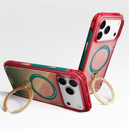 Coque MagSafe pour Apple iPhone 17 Pro, Torras, Ostand Q3 Air, Glory Slash