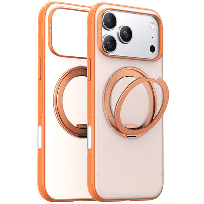 Coque MagSafe pour Apple iPhone 17 Pro, Torras, Ostand R Fitness, Orange