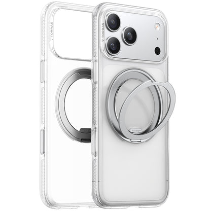Coque MagSafe pour Apple iPhone 17 Pro, Torras, Ostand R Fitness, Transparente