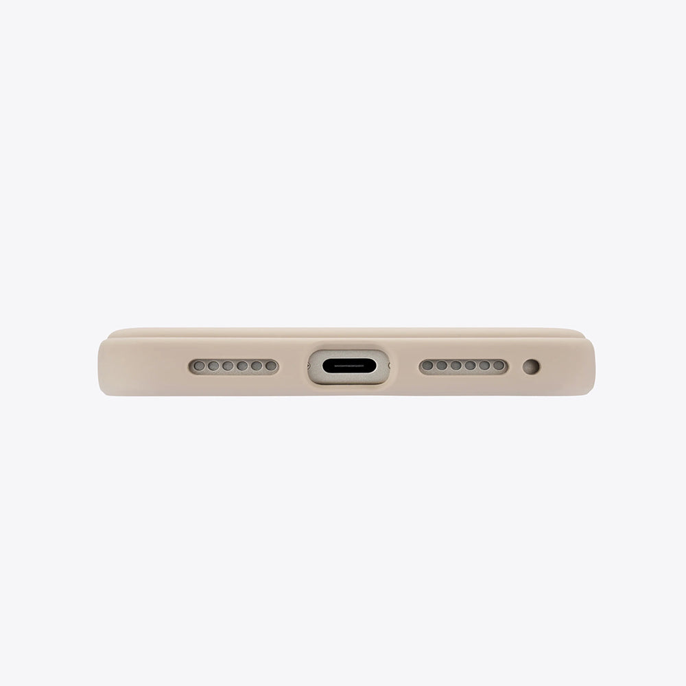 Coque MagSafe pour Apple iPhone 17 Pro, Torras, QPRO Silicone, Bleu Clair