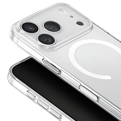 Coque MagSafe pour Apple iPhone 17 Pro, UNIQ, AirSuit MagClick, Transparente