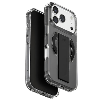Coque MagSafe pour Apple iPhone 17 Pro, UNIQ, Heldro Air MagClick, Noire