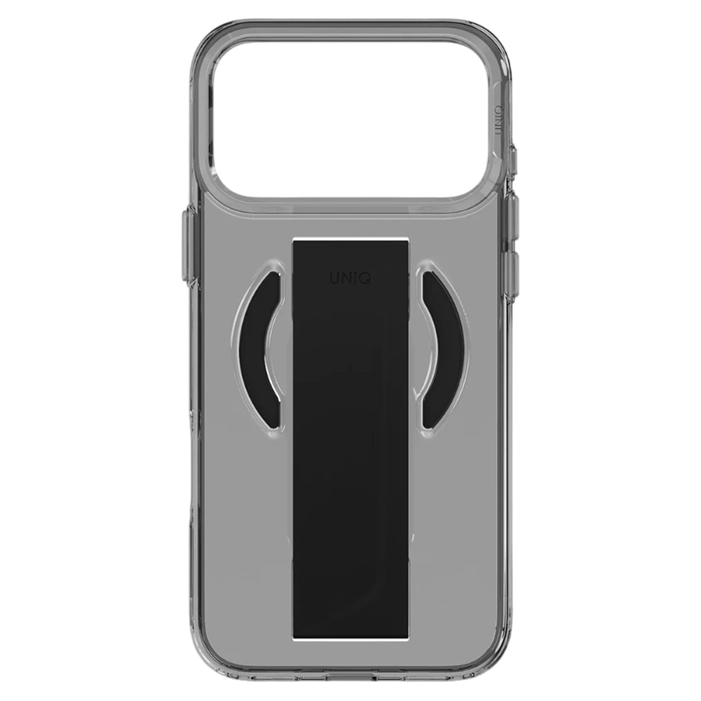 Coque MagSafe pour Apple iPhone 17 Pro, UNIQ, Heldro Air MagClick, Noire