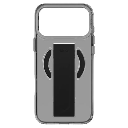 Coque MagSafe pour Apple iPhone 17 Pro, UNIQ, Heldro Air MagClick, Noire