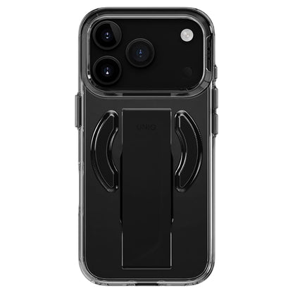 Coque MagSafe pour Apple iPhone 17 Pro, UNIQ, Heldro Air MagClick, Noire