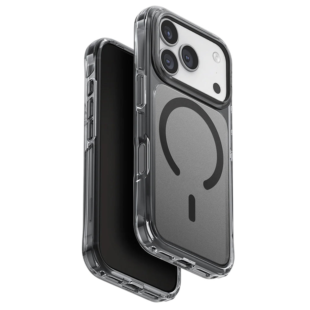 Coque MagSafe pour Apple iPhone 17 Pro, UNIQ, LifePro Xtreme MagClick, Noire