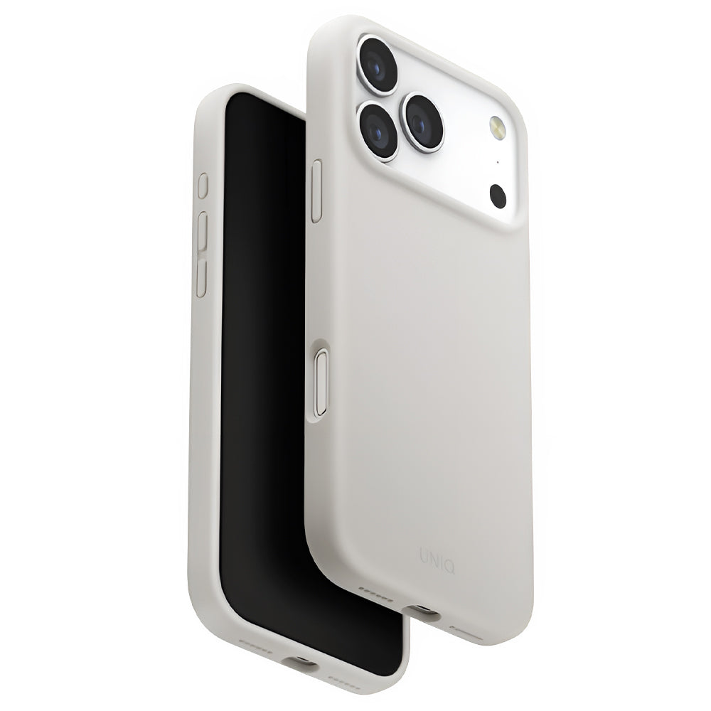 MagSafe Case for Apple iPhone 17 Pro, UNIQ, Lino MagClick, Gray