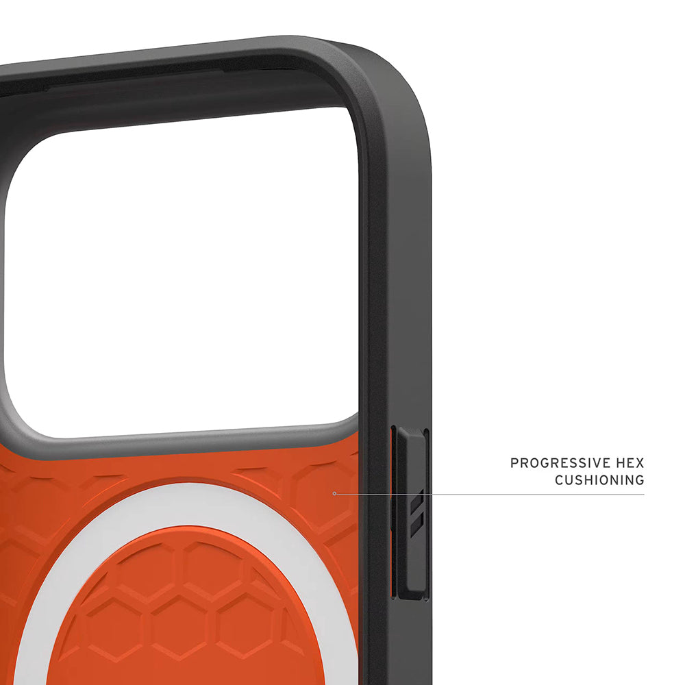 Coque MagSafe pour Apple iPhone 17 Pro, Urban Armor Gear, Civilian, Orange