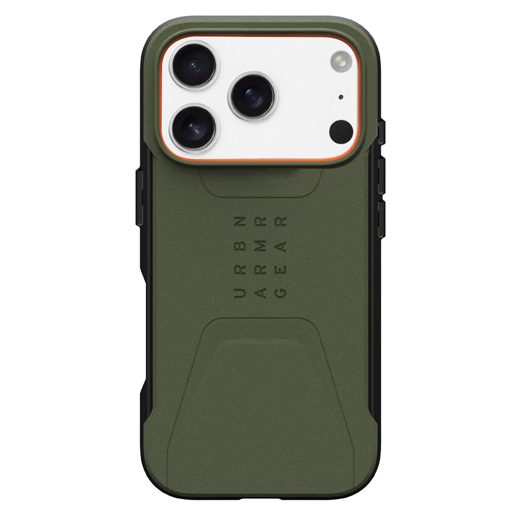 Coque MagSafe pour Apple iPhone 17 Pro, Urban Armor Gear, Civilian, Vert
