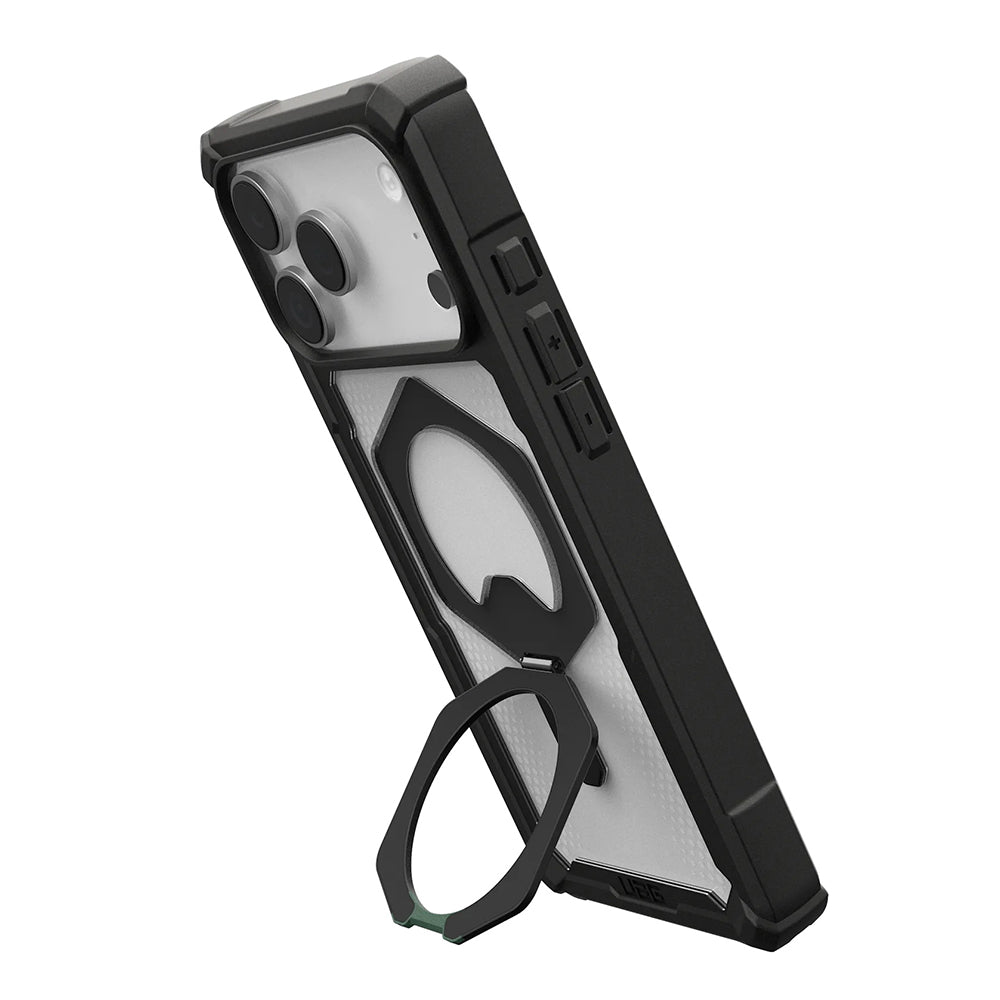 Housse MagSafe pour Apple iPhone 17 Pro, Urban Armor Gear, Plasma XTE, Noire Transparente