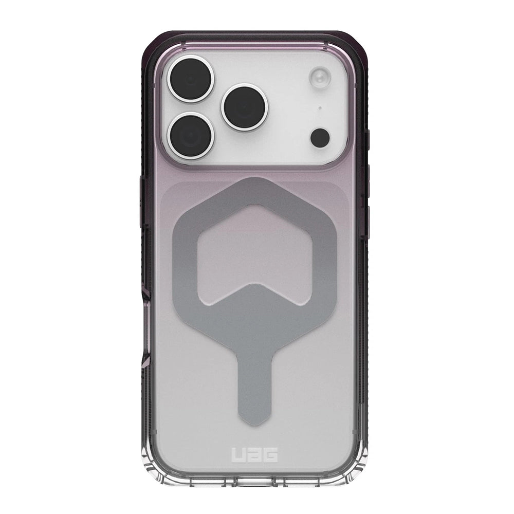 MagSafe Case for Apple iPhone 17 Pro, Urban Armor Gear, Plyo, Transparent Black
