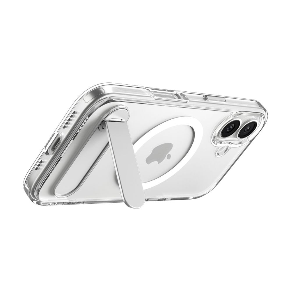 Coque MagSafe pour Apple iPhone 17, Spigen, Ultra Hybrid S, Transparente