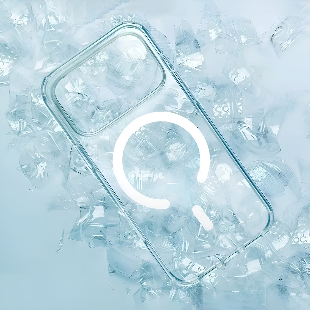 Coque MagSafe pour Apple iPhone 17, UNIQ, Clario MagClick, Transparente