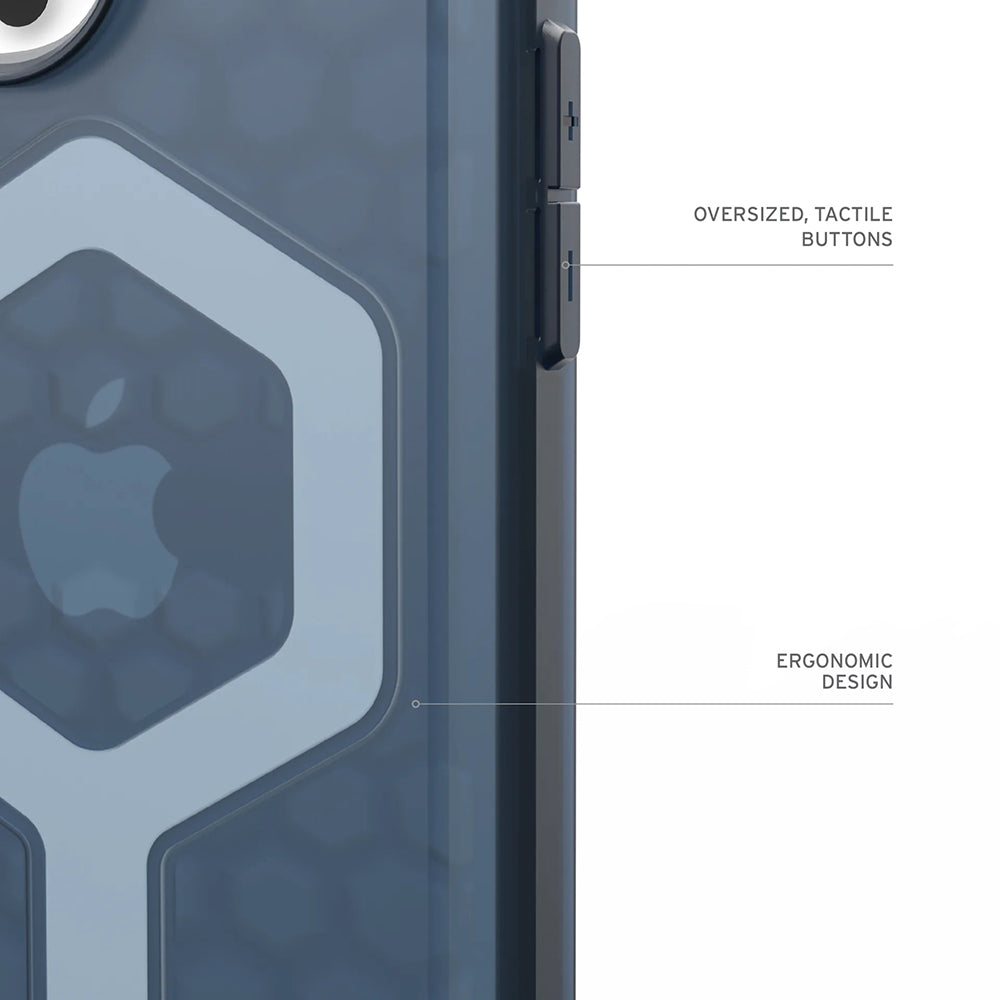 Coque MagSafe pour Apple iPhone 17, Urban Armor Gear, Essential Armor, Bleue