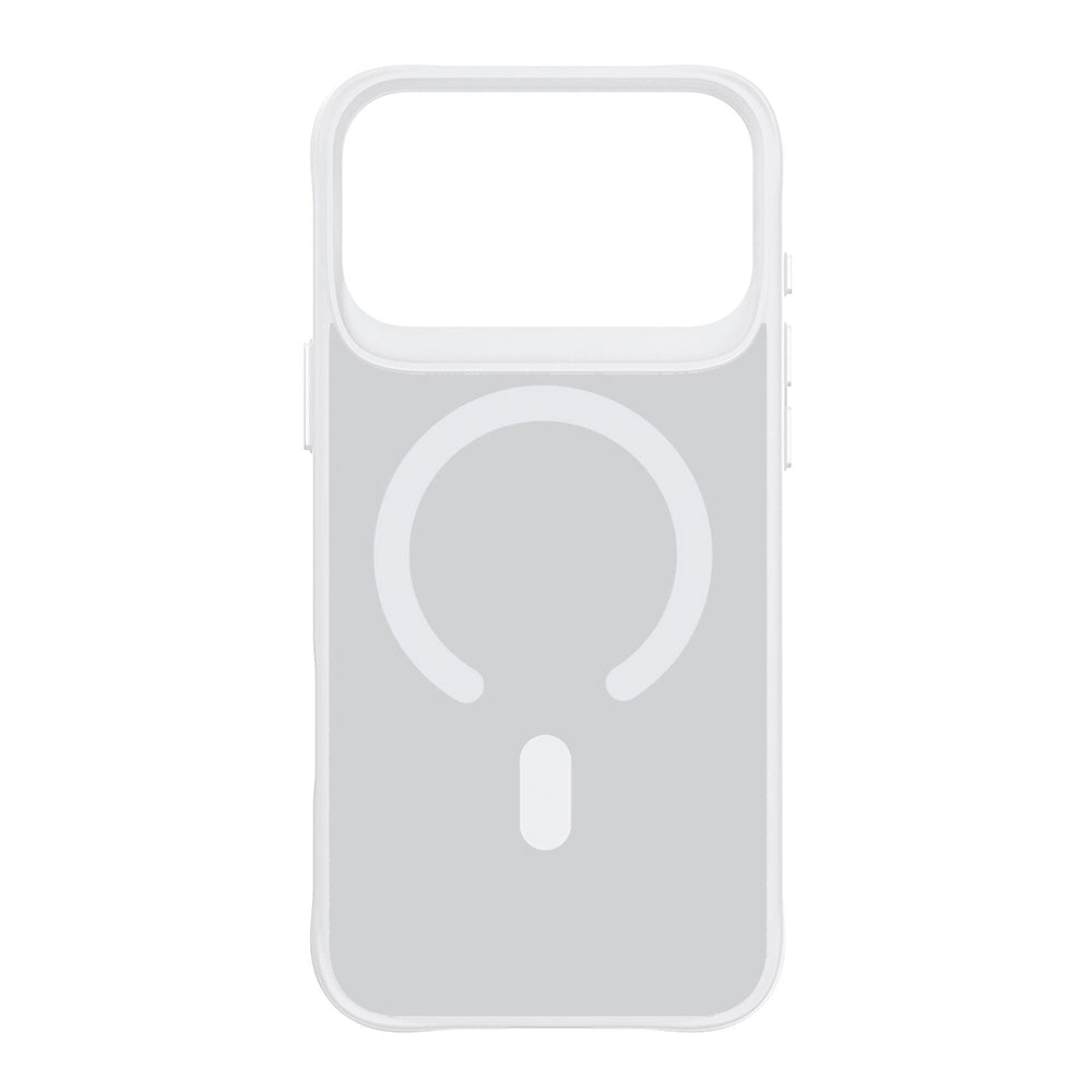 Coque MagSafe pour Apple iPhone 18 Pro / 17 Pro, 3MK, Smoke MagCase, blanche