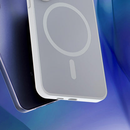 Coque MagSafe pour Apple iPhone 18 Pro / 17 Pro, 3MK, Smoke MagCase, blanche