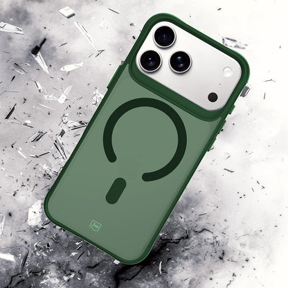 MagSafe Case for Apple iPhone 18 Pro / 17 Pro, 3MK, Smoke MagCase, Green