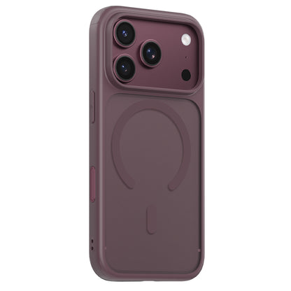 Coque MagSafe pour Apple iPhone 18 Pro / 17 Pro, Blueo, APE Anti-Drop, bordeaux